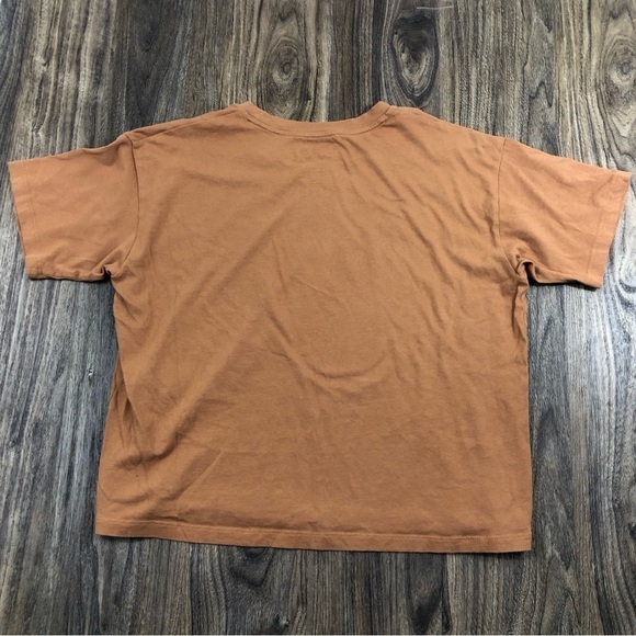 American Eagle Outfitters Disney Mickey Mouse 70's Vibe Boxy Slight Crop Top - Picture 9 of 9